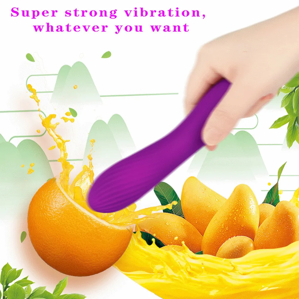 10 Modes G Spot Dildo Vibrator Female Magic AV Wand Clitoris Massager Dildo Vibrators Erotic Sex Toys for Women USB Chargeable (1)