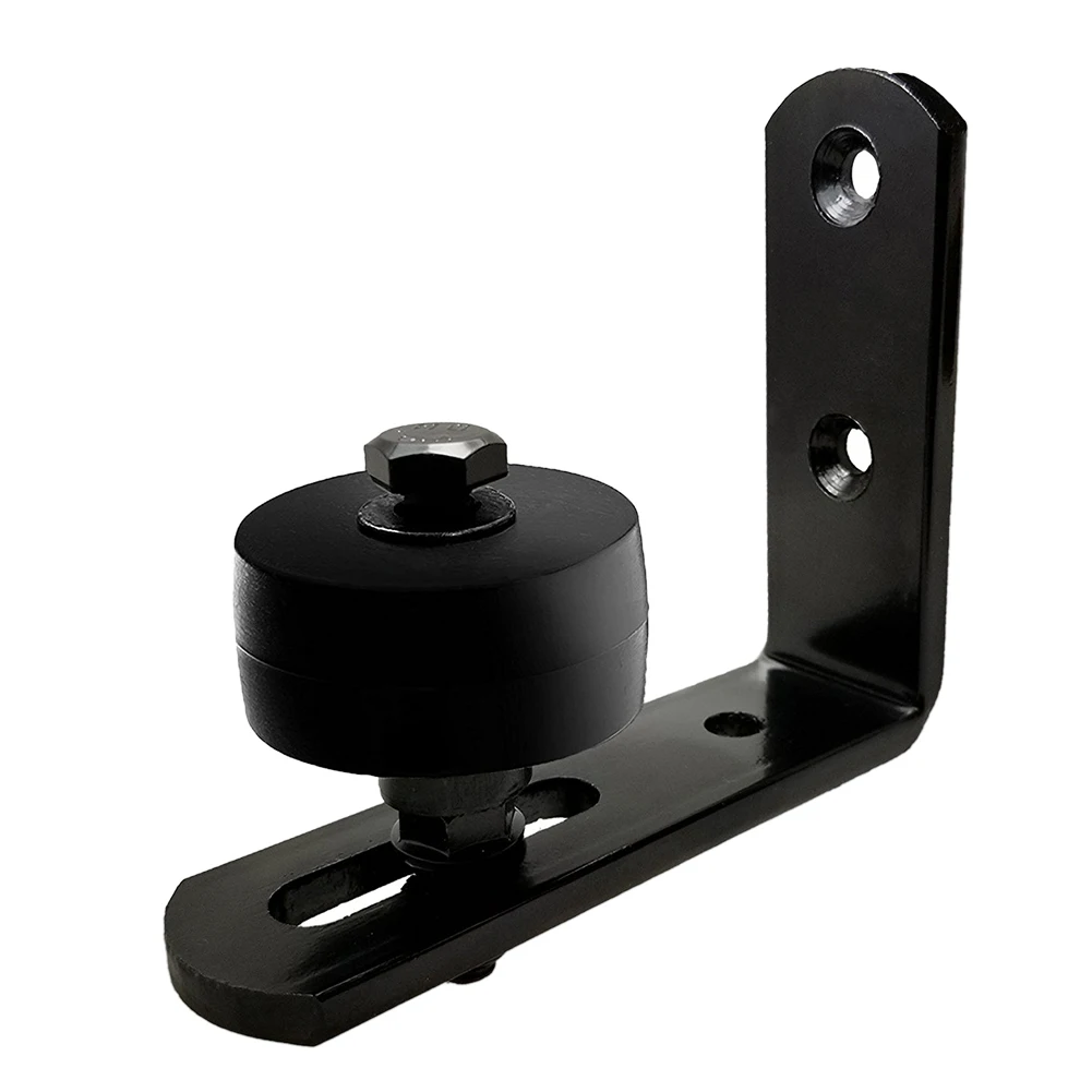 

Wall Mount Floor Guide Barn Door Hardware Stay Roller Powder Coated W/Screws Set For Floor Hardware