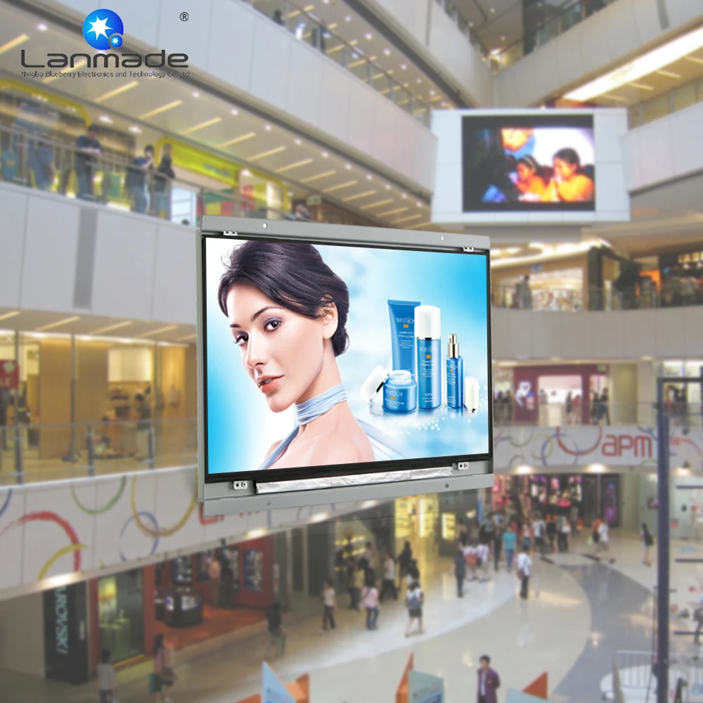 14 ''стандартный тип открытая рамка планшет lcd ad плеер