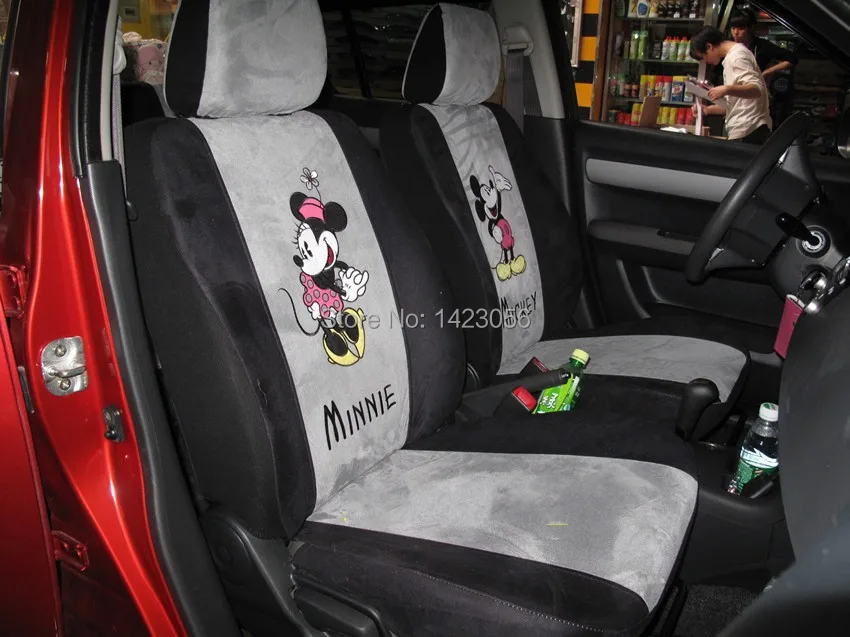 Us 152 0 Happy Mickey Minnie Mouse Car Seat Covers Accessories For Most 5 Interior Toyota Corolla Camry In Automobiles