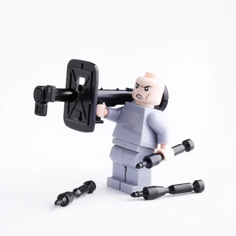 

WW2 Military Weapon Anti-tank Rifle Rocket Building Blocks Accessories Bricks Military Soldier Figure Parts Brick Children Toys