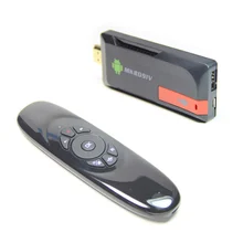 MLLSE четырехъядерный Android tv Box MK809IV MK809 IV Мини ПК RK3229 Wifi Cortex-A7 2 Гб ram 16 ГБ с C120 air mouse