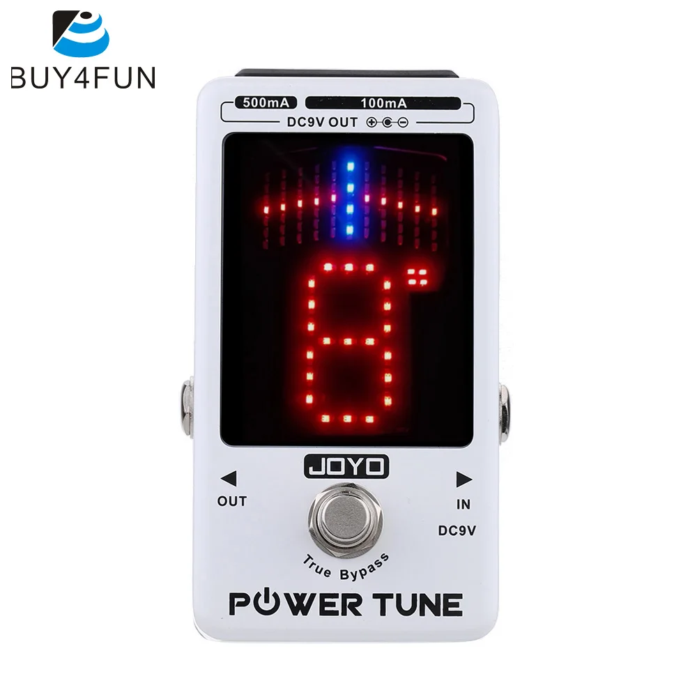 Top Quality JOYO Electric Guitar Bass Tuner & 8 Port Multi power Power