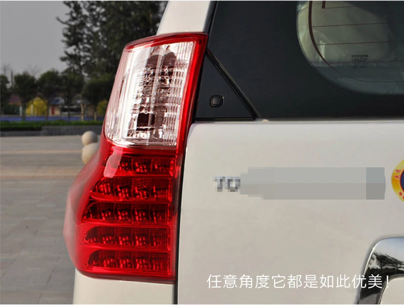 OUMIAO автомобиля задние фонари для Toyota Prado FJ150 2010- задние фонари светодиодный Landcruiser фонарь задний фонарь DRL+ тормоз+ сигнала
