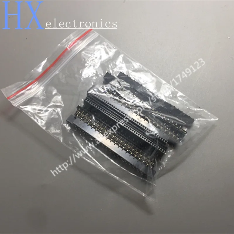 SMD Single Row PIN Header 1.27 mm Spacing 40P SMT Type Single Female Socket One Row_