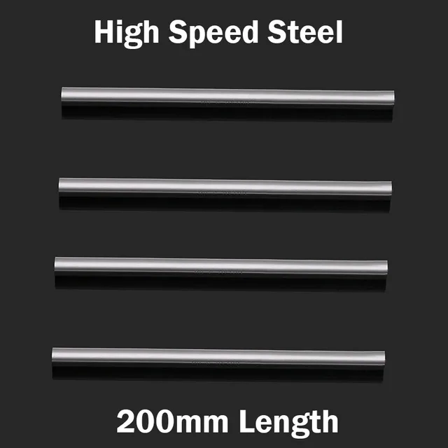 10.5mm 11mm 11.5mm 12mm OD 200mm Length High Speed Steel HSS Jobber Drill Bit Boring Round CNC Cutter Turning Lathe Tool Bar Rod