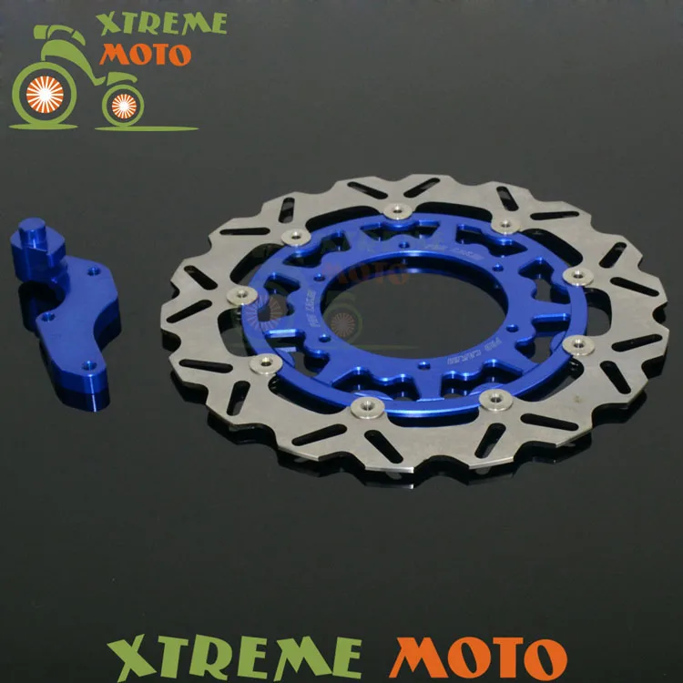 320 Flaoting Brake Disc + Bracket For Yamaha YZ250F 07 08 09 10 11 12 13 14 15 YZ450F 08 09 10 11 12 13 14 15 Motocross Enduro