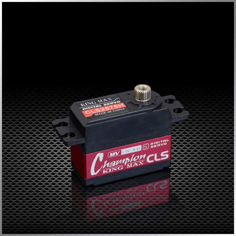

KINGMAX CLS2875H 28g 10kg.cm Digital Metal Gears Mini Servo for RC 450 500 Helicopter Tail