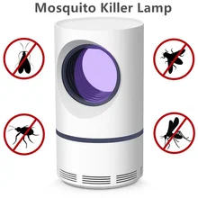 УФ-москитная лампа для борьбы с вредителями, анти-комары мухи, насекомые ловушки, Отпугиватели, отключение питания USB, Фотокатализ, физический