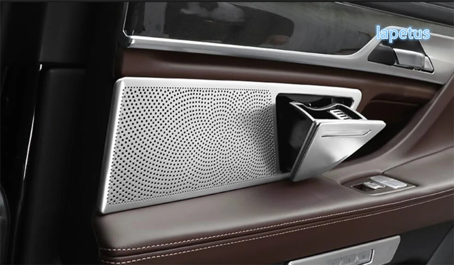 Lapetus For BMW 7 Series G11 G12 2016 - 2020 Car Door Speaker Audio Loudspeaker Sound Decoration Sticker Cover Trim 2 Color | Автомобили и