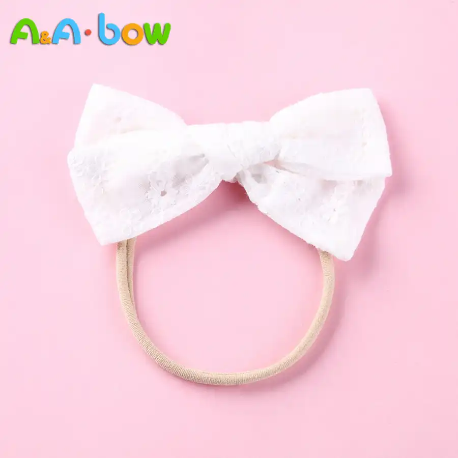 elastic bow headband