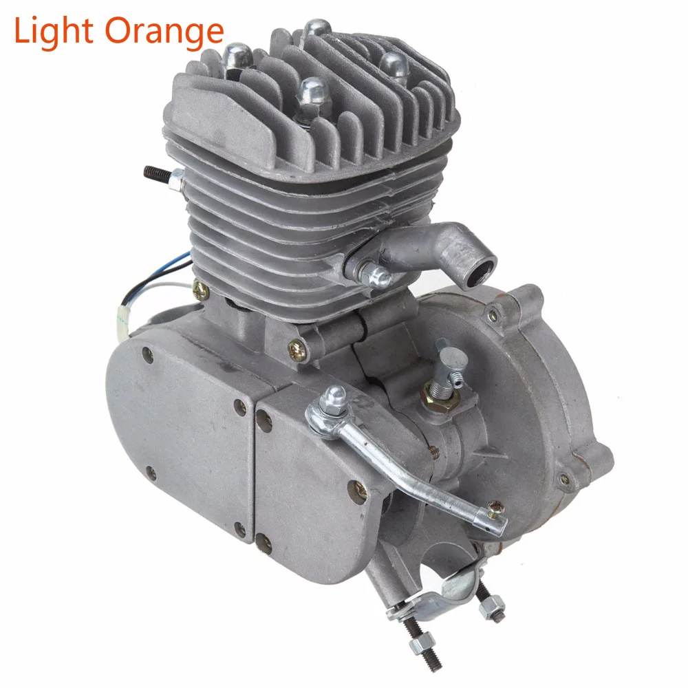 Kit de Motor de bicicleta de Motor de 2 tiempos 80cc para el conjunto de Motor de ciclo de gasolina de bicicleta de Bicicleta Motorizada de bricolaje