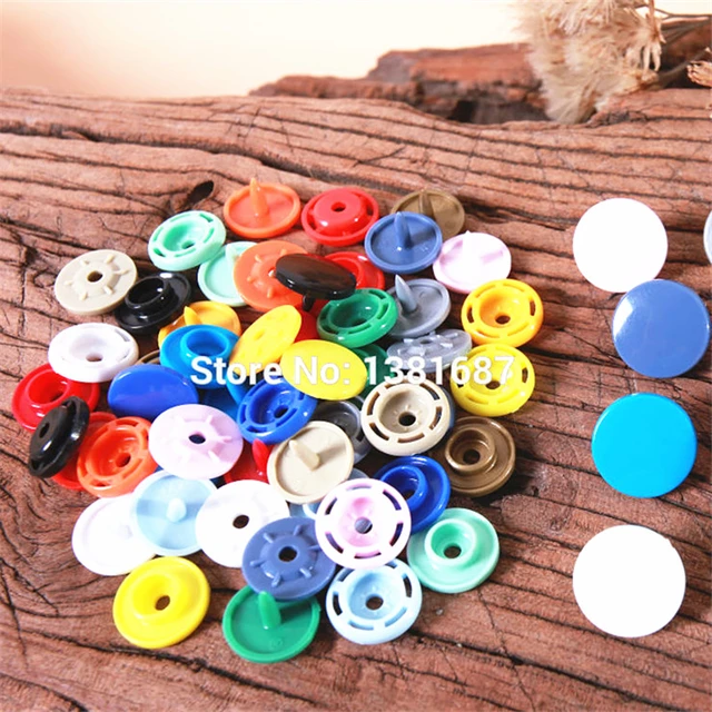 1000set White/black Kam Snap Button T3 T5 T8 Wholesale Complete Sets Kam  Snaps Press Poppers Resin Snaps Fasteners - Buttons - AliExpress