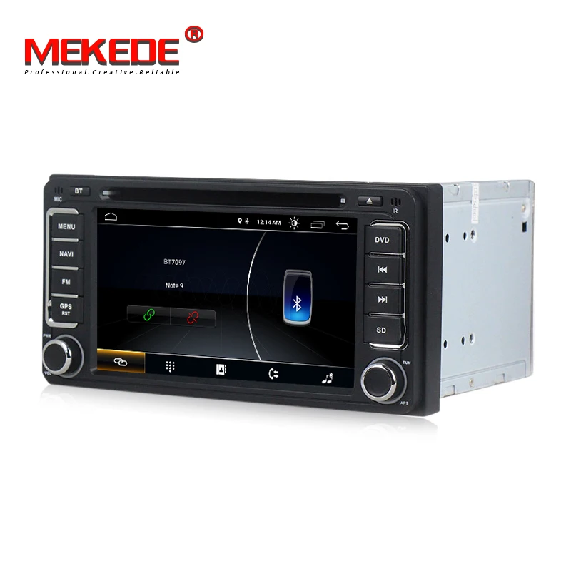 Cheap MEKEDE Android 8.1 Car DVD multimedia Player GPS For Toyota corolla camry HILUX RAV4 Avensis Alti toyota universal free shipping 4
