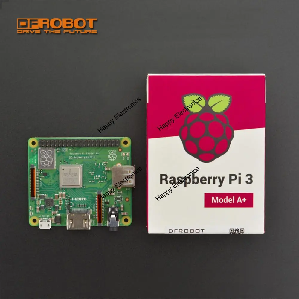 

Raspberry Pi 3 Model A+ Plus Pi 3A+ 1.4GHz quad-core Cortex-A53 CPU 512MB ROM 2.4G 5G WiFi wireless LAN 4.2 BLE Bluetooth