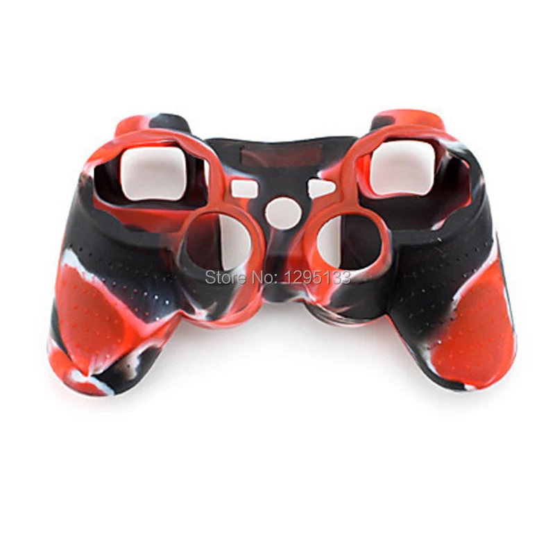 ps3 Camouflage Silicone Case Skin Cover  (4)