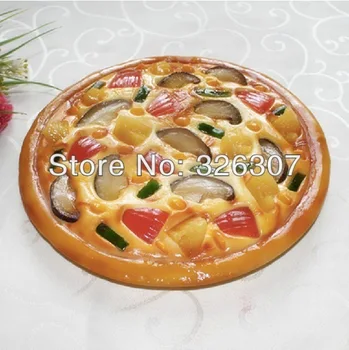 

Customize pizza artificial food model restaurant simulation model shows sample dish 9 inch pizza Simulation food model FRIENZE