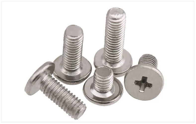 

CM screw flat head screw Large M2 M2.5 M3 M4 screw Nickel plated thin flat cross head screw