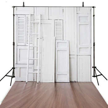 

Wedding White Wood Wall Photo Background for Photo Studio Wood Vinyl Photography Backdrops Custom toile de fond studio photo