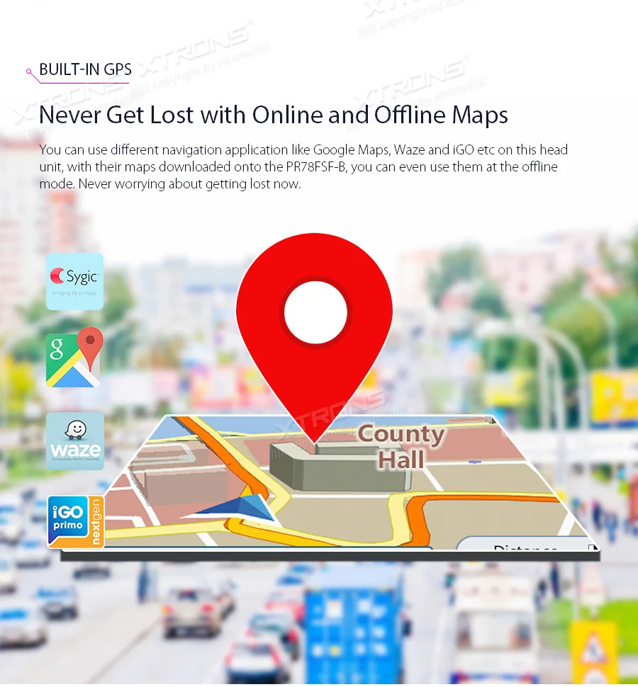 Flash Deal XTRONS 7" Android 8.1 Octa Core Car DVD Player Radio GPS USB Stereo OBD for Ford Focus II Mondeo S-Max C-Max Galaxy II Kuga 2011 15