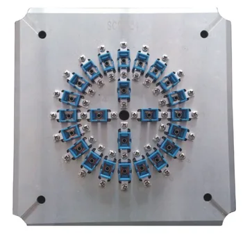 

Optical polishing jig 24 port SC PC-24 Fiber Polishing Fixture