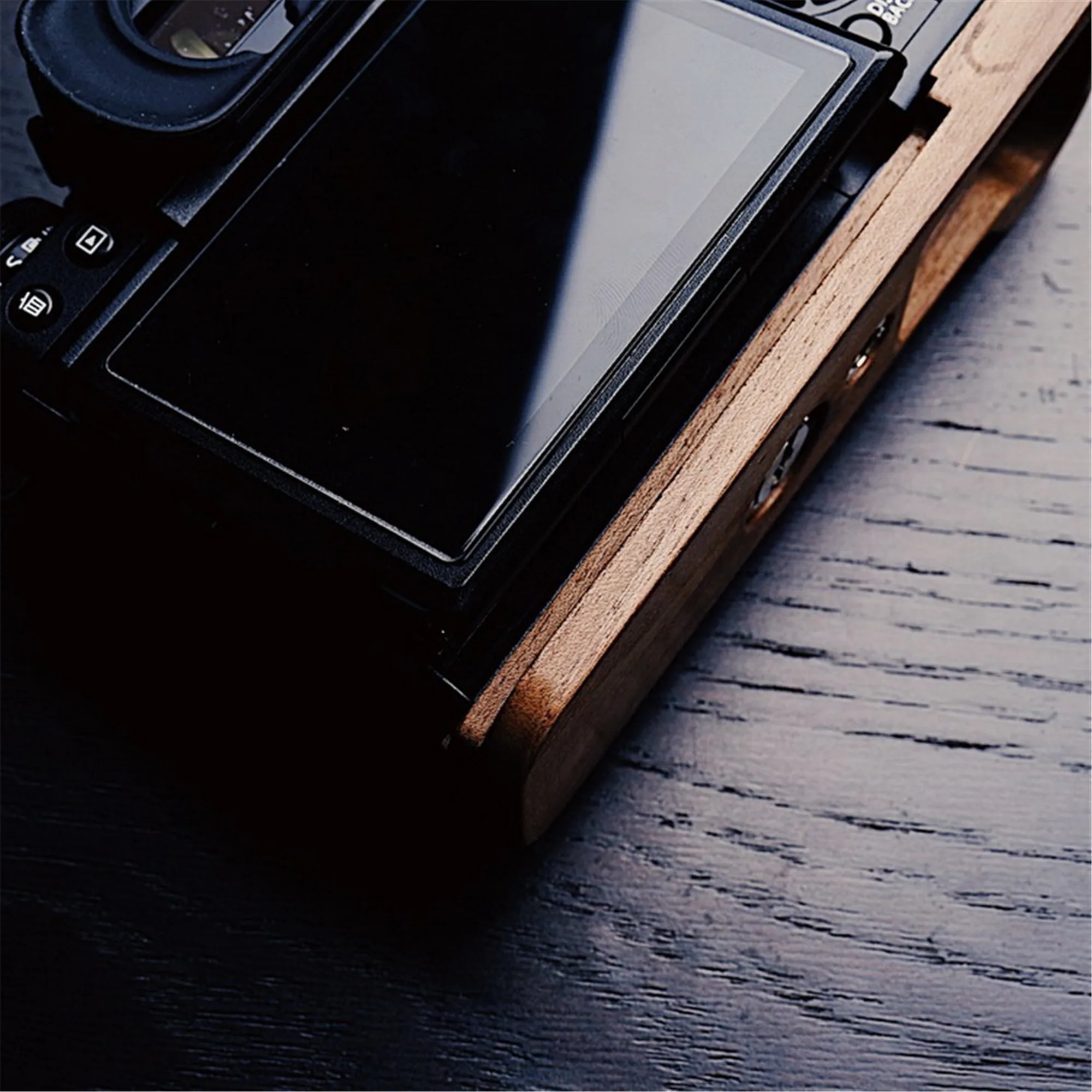 Деревянная ручка для подставки из орехового дерева FUJI XT30 FUJIFILM X T30|Моноподы| |