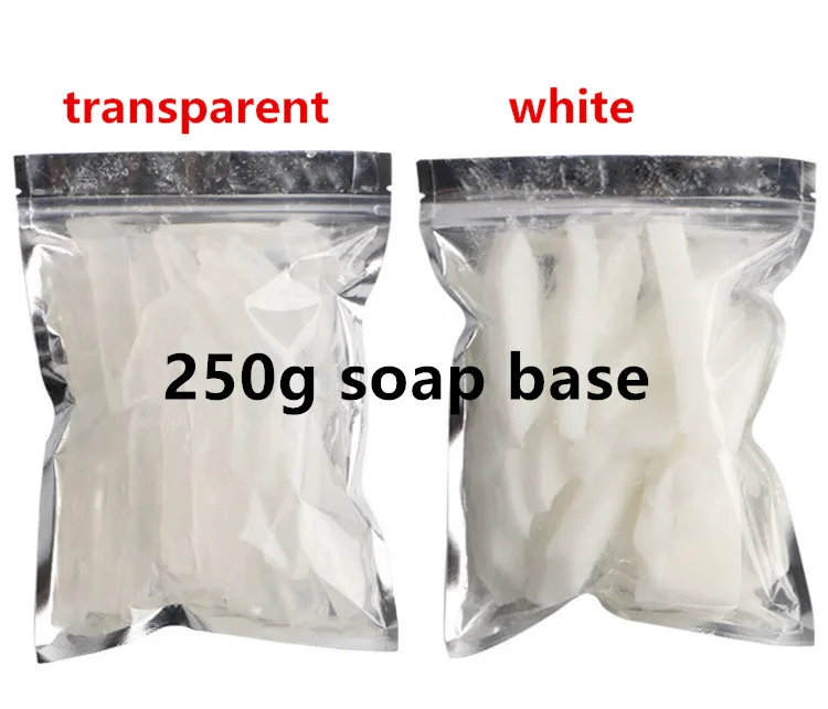250g Transparent White Soap Base DIY Handmade Soap Raw Material Soap