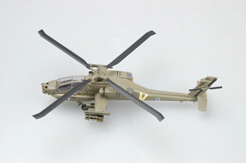 1: 72 Масштаб Модель самолета Израиль Apache AH-64A истребитель сборки ВВС Модели Строительные наборы 37027