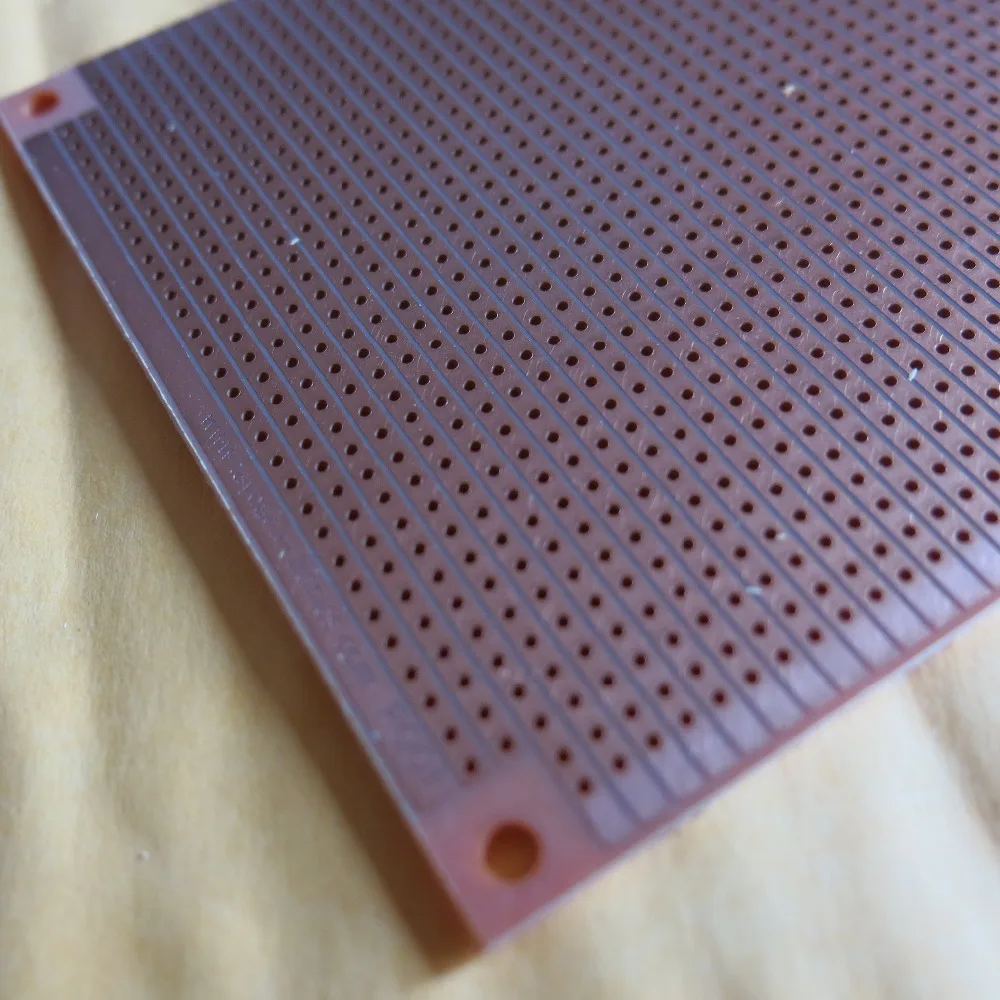5pcs/lot 9.4x11cm joint holes prototyping circuit board Stripboard Veroboard pcb Single Side Platine breadboard experiment | Обустройство