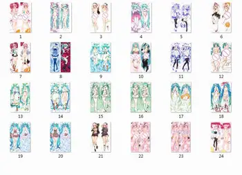 

Hot Anime sexy Hatsune Miku throw pillow cover miku and SUPER SONICO body Pillowcase