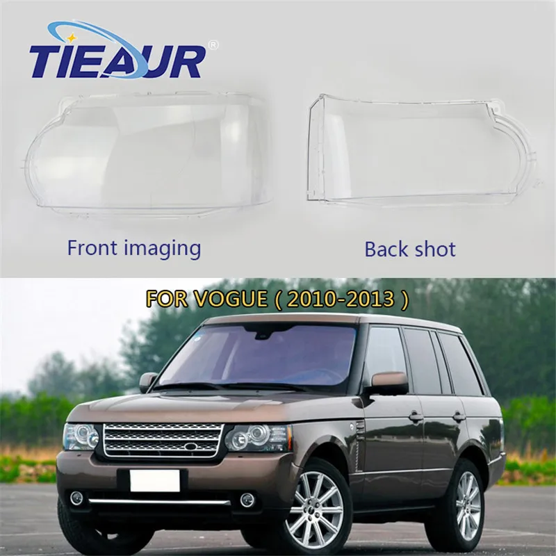 

Headlight Glass Lens Cover FOR Range Rover vogue 10-13 4Doors Transparent Headlamp Lampshade clear shell Replacement