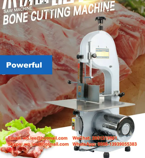 dhl free electric 220v commercial bone saw 250 electric bone cutting machine beef steak frozen