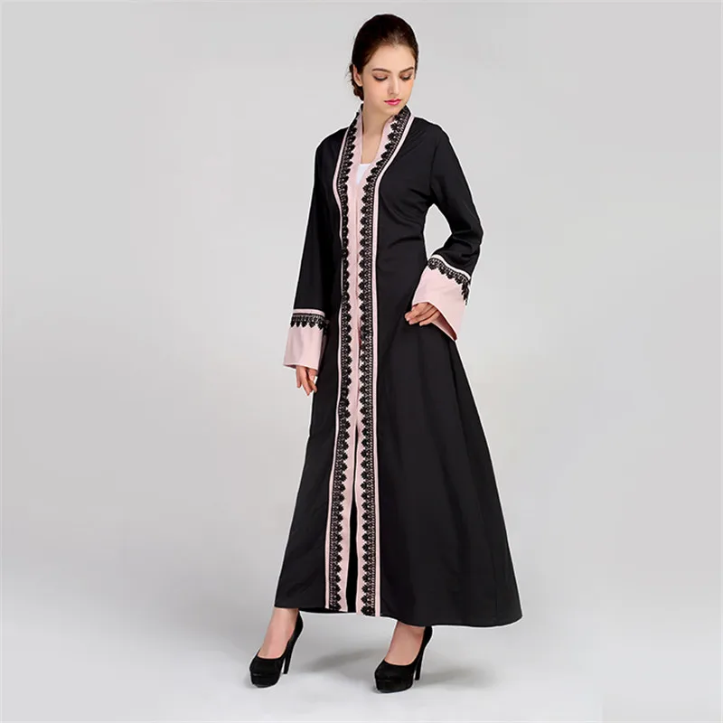 lace muslim dress