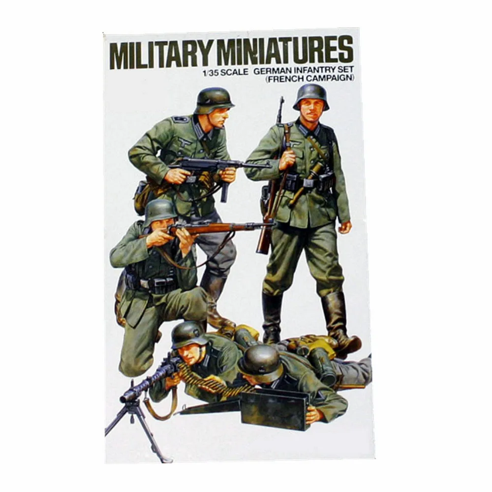 OHS Tamiya 35293 1/35 German Infantry Set French Campaign Miniatures