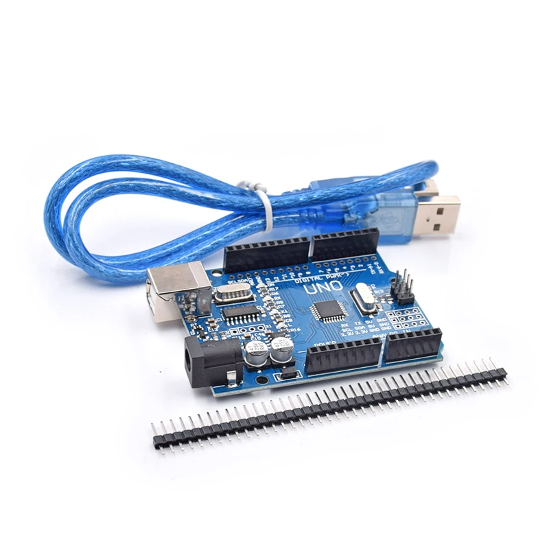 

10PCS/LOT UNO R3 MEGA328P CH340 CH340G for Arduino UNO R3 with USB Cable