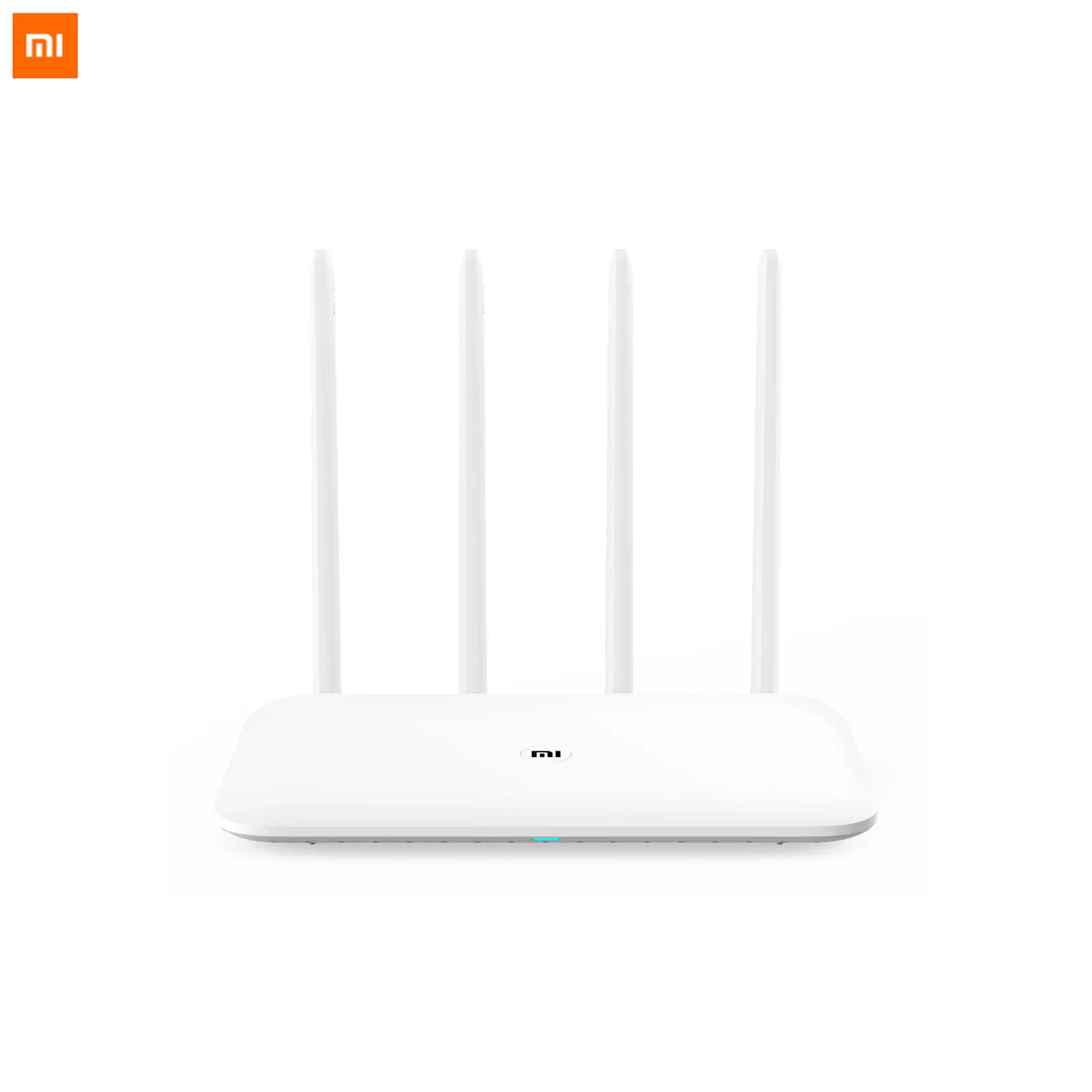 

Xiaomi Mi Router 4 Wireless 1167Mbps Dual Band 5GHz Wi-Fi 802.11 ac Four Antennas Dual Core MiNet One Key Connection