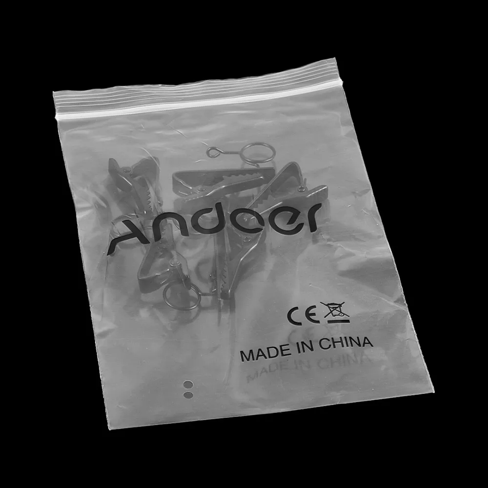 Проводной зажим для микрофона Andoer EY J04A 5 шт. 10 мм/6 мм|Микрофоны| |
