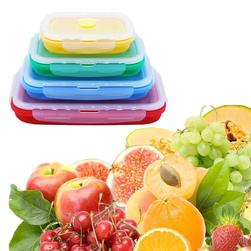 collapsible food storage box