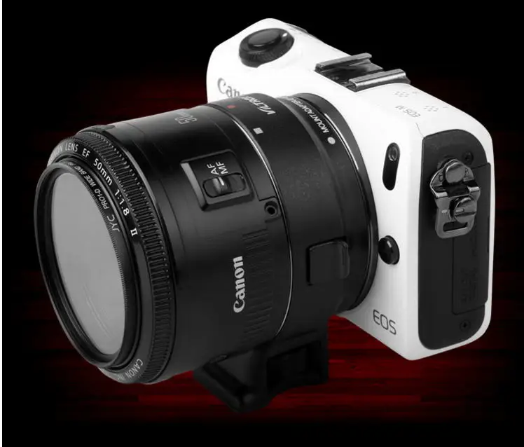 

Amopofo Auto Focus Lens Adapter for Canon EF EF-S to EOSM EF-M Mount Tripod