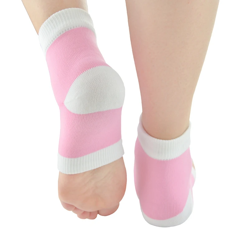 1 par Pro Gel talón calcetines hidratante Spa Gel calcetines de pies cuidado roto pie seco duro Protector Piel de Venta caliente alta calidad P0232 1 par Pro Gel talón calcetines hidratante Spa Gel calcetines de pies cuidado roto pie seco duro Protector Piel de Venta caliente alta calidad P0232