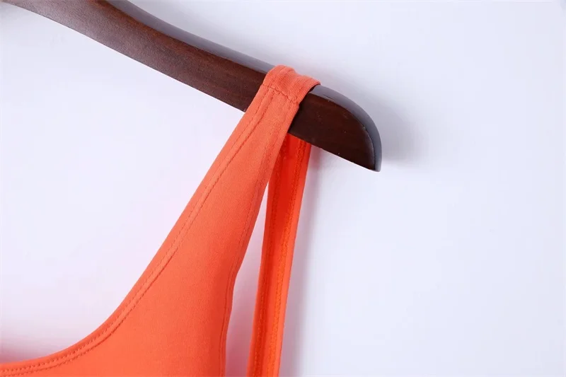 Women Vest Body With Scoop Back Sexy Deep Scoop neckline and back Bodysuits