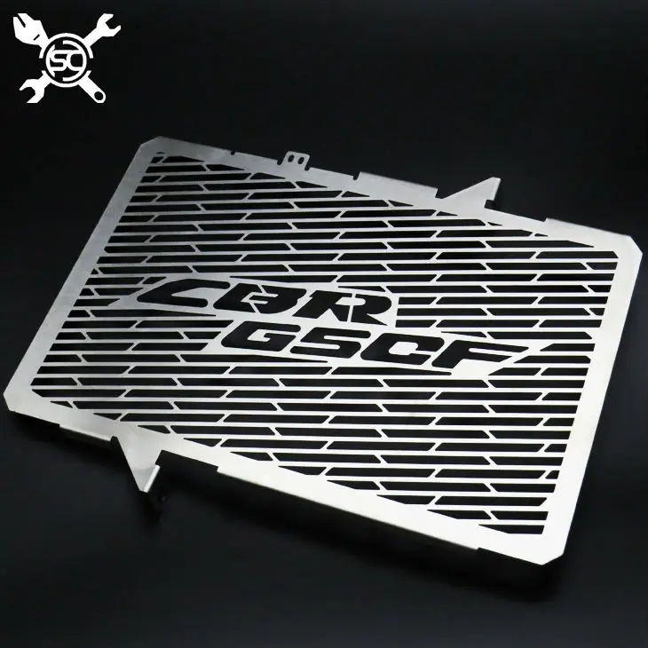 

Free Shipping Stainless Steel Motorcycle Radiator Guard Radiator Grille Cover Fits For HONDA CBR650F 2014-2015