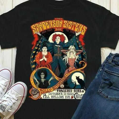

Hocus Pocus The Sanderson Sisters Black Tshirt M 3Xl