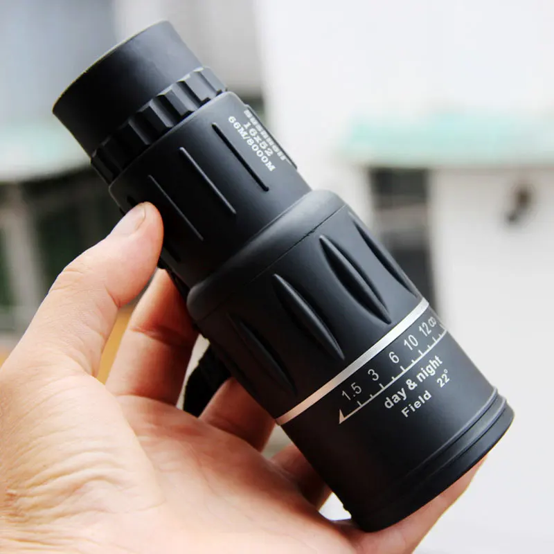 

2015 New Monocular telescope16X52 66M/8000M Zoom telescopio hd monoculars spotting scope telescope night vision high quality