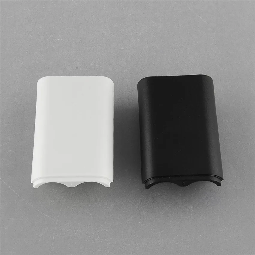 

Replacement Battery Pack Cover Compartment Shell Shield Case Kits for Xbox 360 Wireless Controller Gamepad White/Black