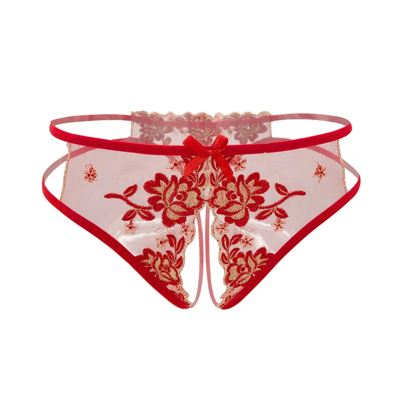 Women Sexy Lingerie hot erotic sexy open crotch panties Porn transparent Lace underwear crotchless underpants briefs for woman