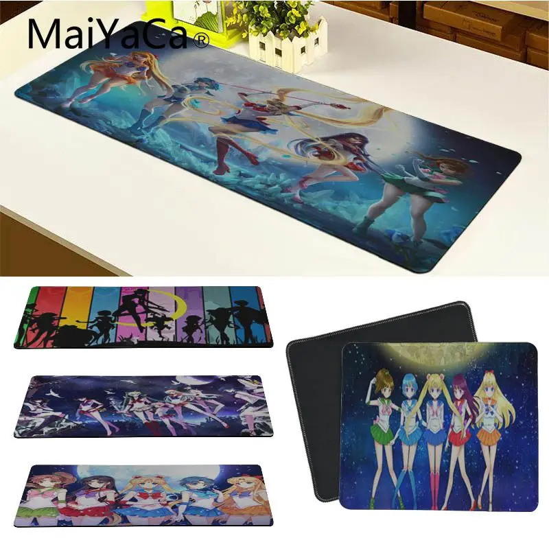 

MaiYaCa Beautiful Anime Sailor Moon mouse pad gamer play mats Keyboard Mat Desk Mat Computer Game Tablet Game Gaming