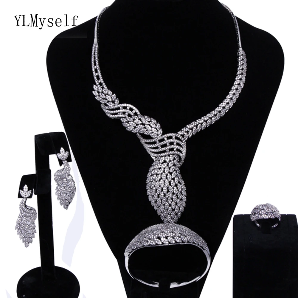 large necklace sets for wedding (1)