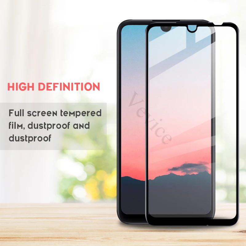 Закаленное стекло для Xiaomi Redmi 7 Note полное покрытие Защита экрана Pro Note7 защитная