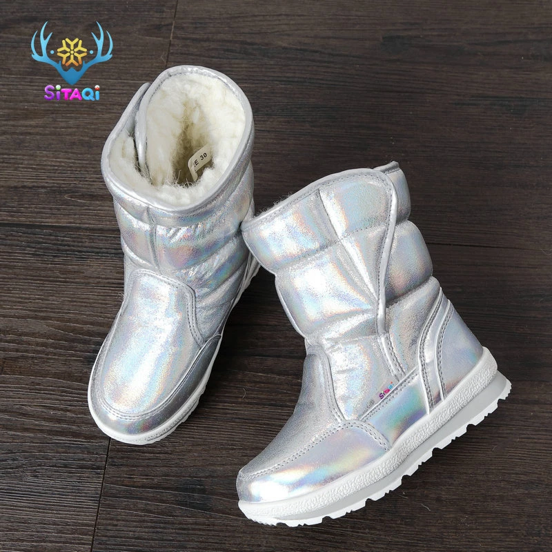 silver boots for girls